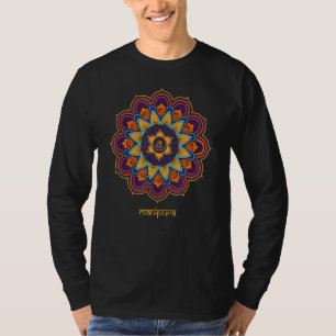 Indian Hindu Mandala Chakra Symbol Manipura T Shirt