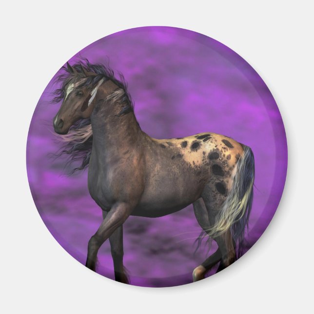 Indian Horse Magnet (Framsidan)