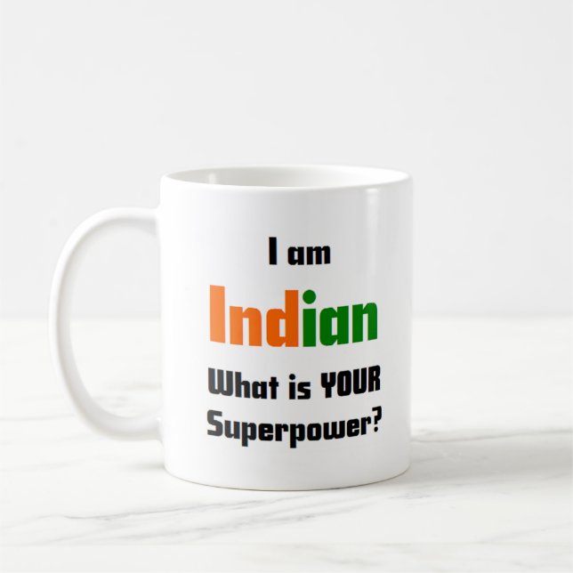 indian kaffemugg (Vänster)