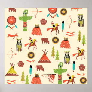 Indian: Kulturell bakgrund. Poster