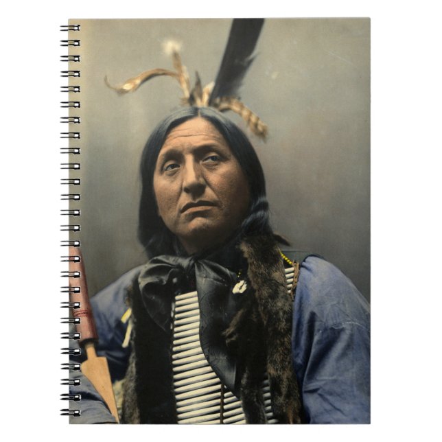 INDIAN MAN NOTEBOOK JOURNAL ANTECKNINGSBOK (Framsidan)