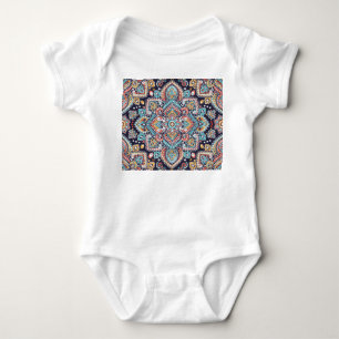 Indian Paisley: Ethnic Mandala Mönster T Shirt