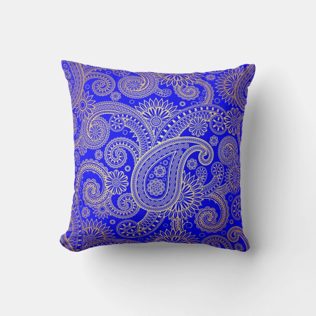 Indian Paisley Kudde (Framsida)