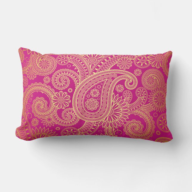 Indian Paisley Lumbarkudde (Framsida)