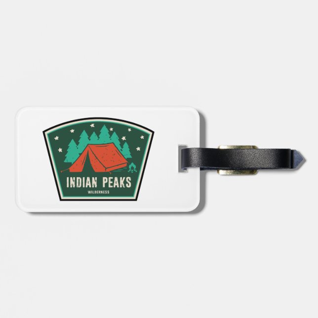 Indian Peaks Wilderness Colorado Camping Bagagebricka (Baksida Vågrät)