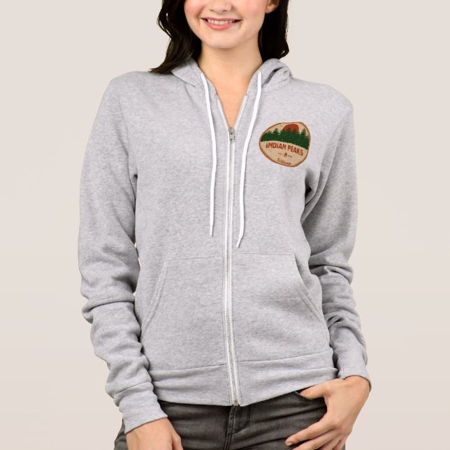 Indian Peaks Wilderness Colorado T Shirt (Framsida)