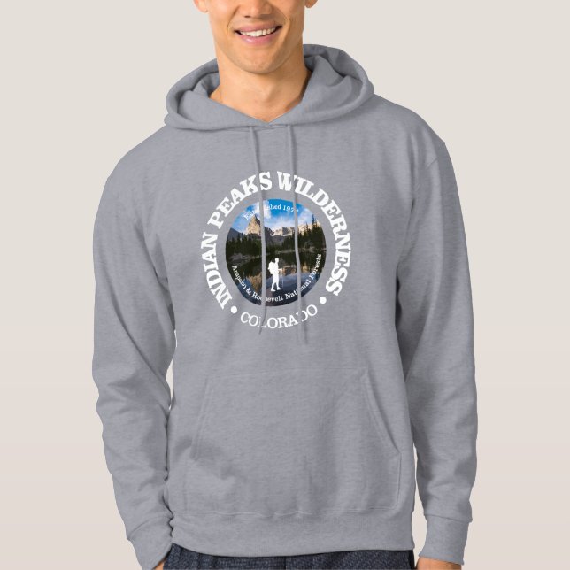 Indian Peaks Wilderness Hoodie (Framsida)