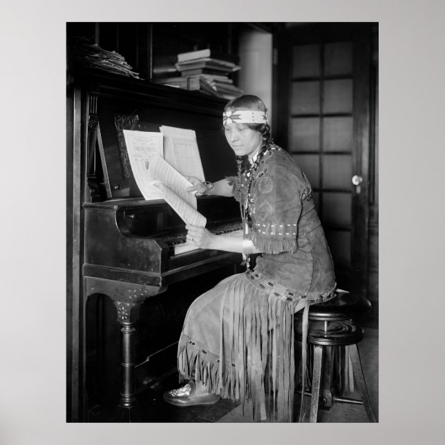 Indian Princess, tidigt 1900-talet Poster (Framsidan)