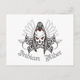 Indian Rider Vykort
