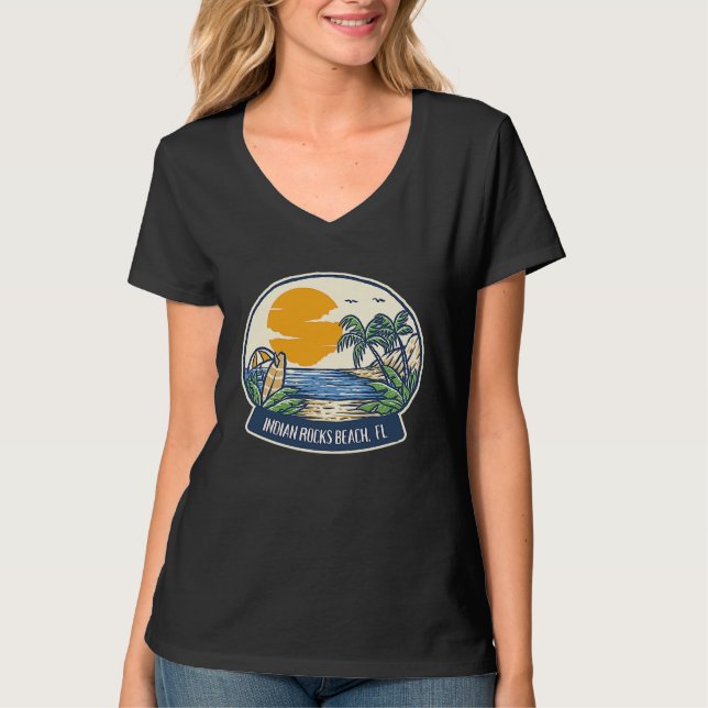 Indian Rocks Beach Florida T Shirt (Framsida)