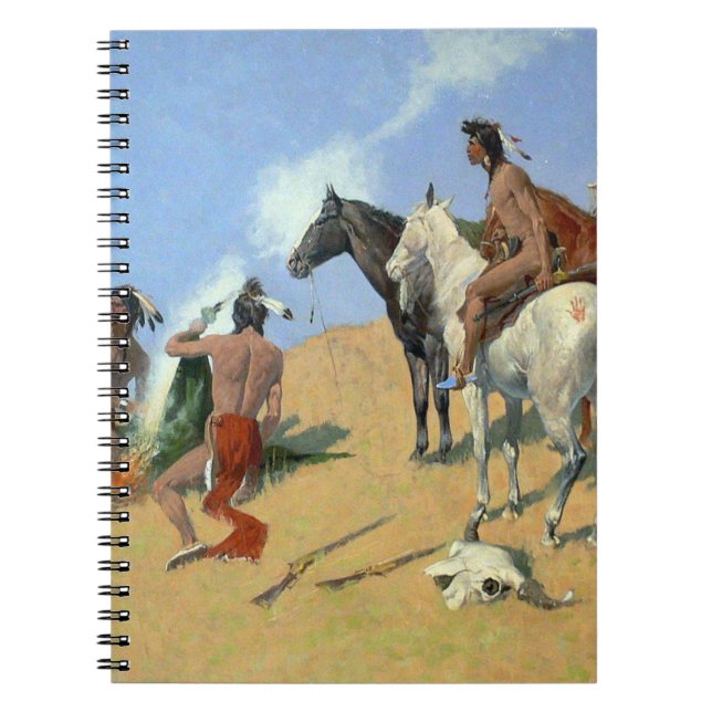 Indian röksignaler anteckningsbok (Framsidan)