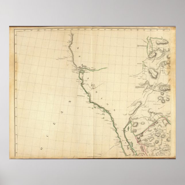 Indian Settlements California Poster (Framsidan)