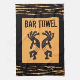 Indian Stil Kokopelli Pub Towel Kökshandduk