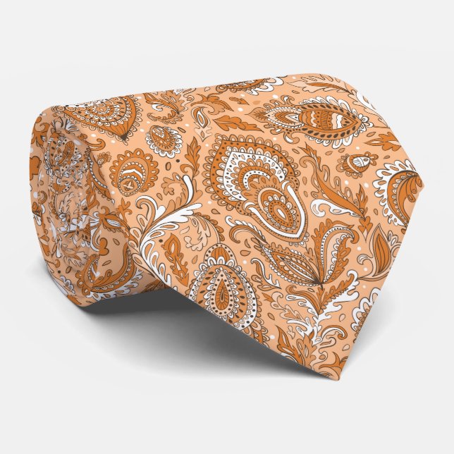 Indian style paisley floral seamless pattern slips (Rullad)