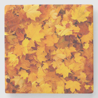 Indian Summer Golden Löv Stenunderlägg