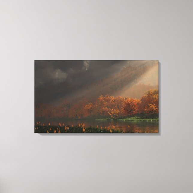 "Indian Summer" Wrapped Canvas (Framsida)