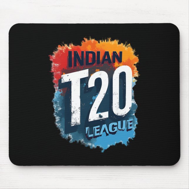 Indian T_20 League 2025 Cricket Design  Musmatta (Framsidan)
