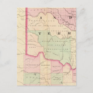 Indian Terr, Texas NW-andel Vykort