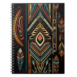 Indian Tribal Batik Anteckningsbok