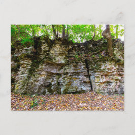 Indian Village Canyon på hösten, Columbus, Ohio Vykort