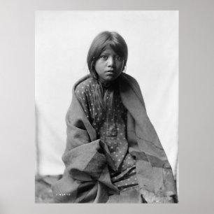 Indian Vintage Porträtt Poster