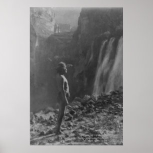 Indian Vintage Porträtt Poster