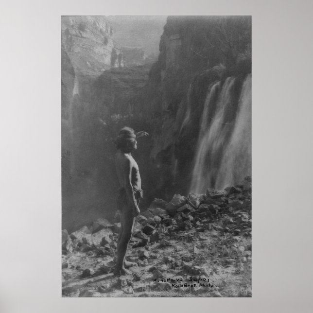 Indian Vintage Porträtt Poster (Framsidan)