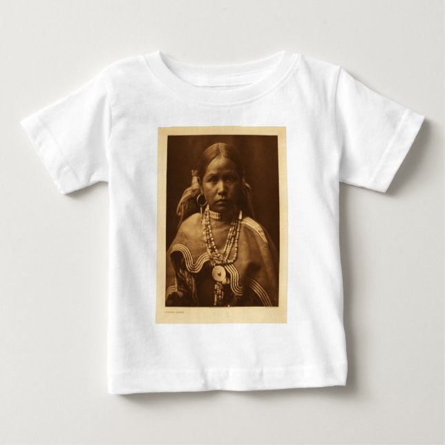 Indian Vintage Porträtt Tee (Framsida)