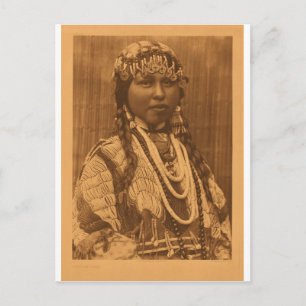 Indian Vintage Porträtt Vykort
