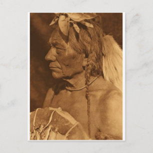 Indian Vintage Porträtt Vykort