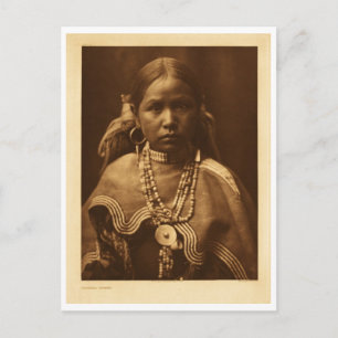 Indian Vintage Porträtt Vykort