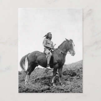 Indian Vintage Porträtt Vykort