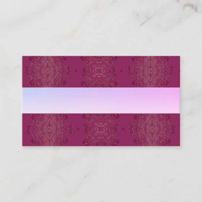 Indian Wedding Business Cards Visitkort (Framsida)