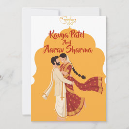 Indian Wedding Invitations for USA Inbjudningar