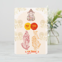 Indian Wedding Invitations for USA Inbjudningar