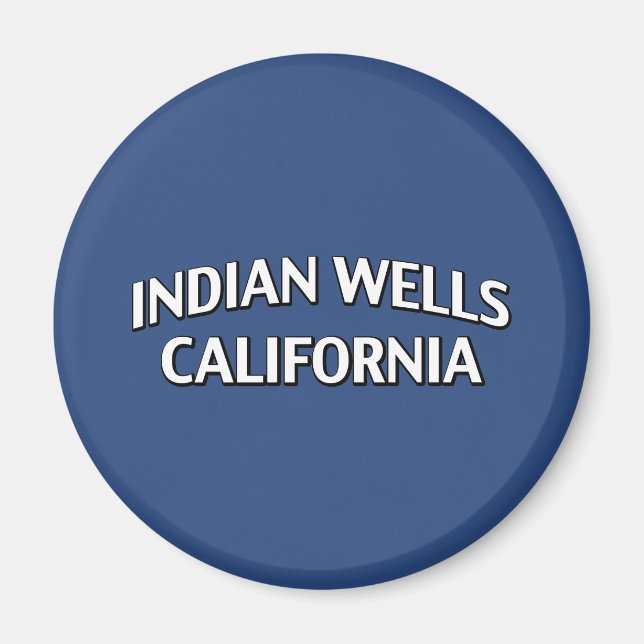 Indian Wells Kalifornien Magnet (Framsidan)