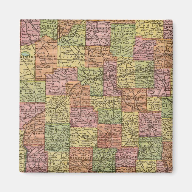 Indiana 10 magnet (Framsidan)