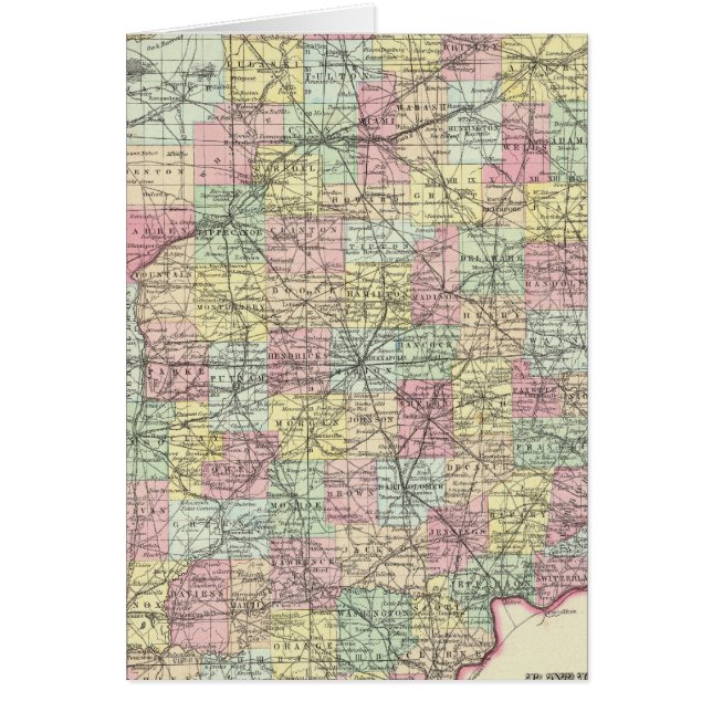 Indiana 2 hälsningskort (Framsidan)