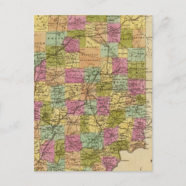 Indiana 3 vykort (Framsida)