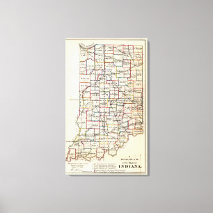 Indiana 7 canvastryck