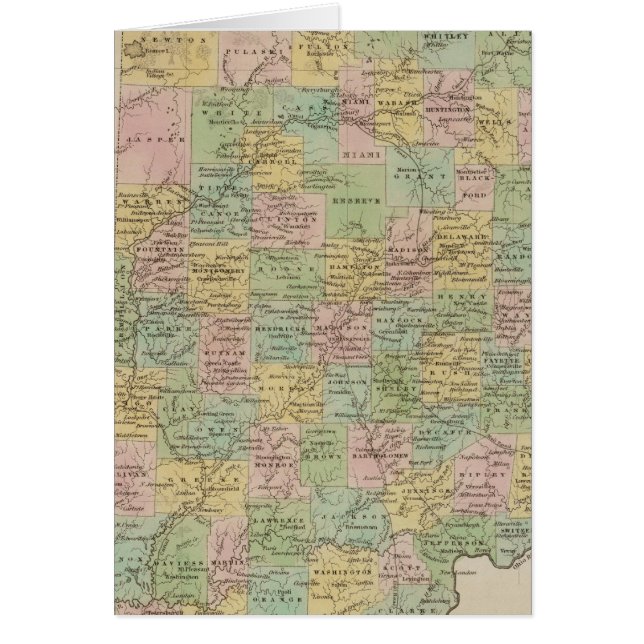 Indiana 7 hälsningskort (Framsidan)