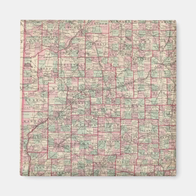 Indiana 8 magnet (Framsidan)