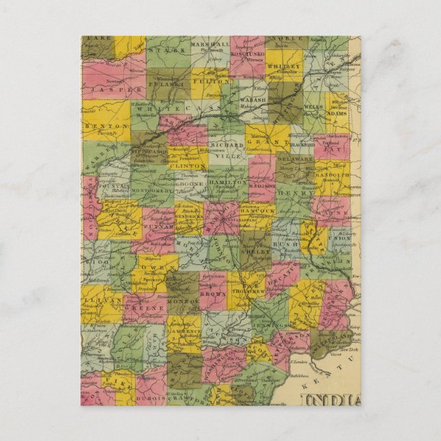 Indiana 9 vykort (Framsida)