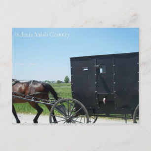 Indiana Amish Country Vykort