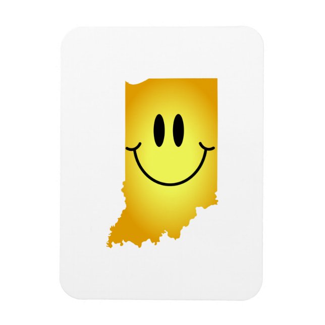 Indiana Ansikte Magnet (Vertikal)