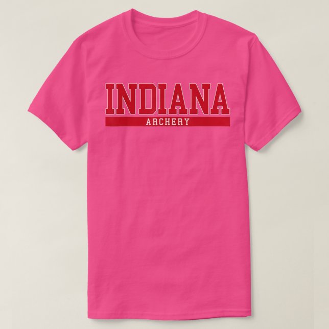 Indiana Archery T Shirt (Design framsida)