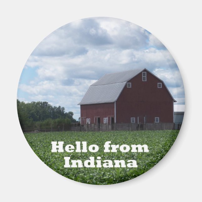Indiana Barn Magnet (Framsidan)
