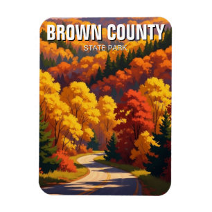 Indiana Brown County State Park Resa Magnet