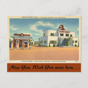 Indiana, Brown Derby Grill Vykort