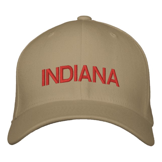 Indiana Cap Broderad Keps (Framsida)